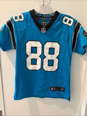 NFL Kids Carolina Panthers Blue #88 Jersey